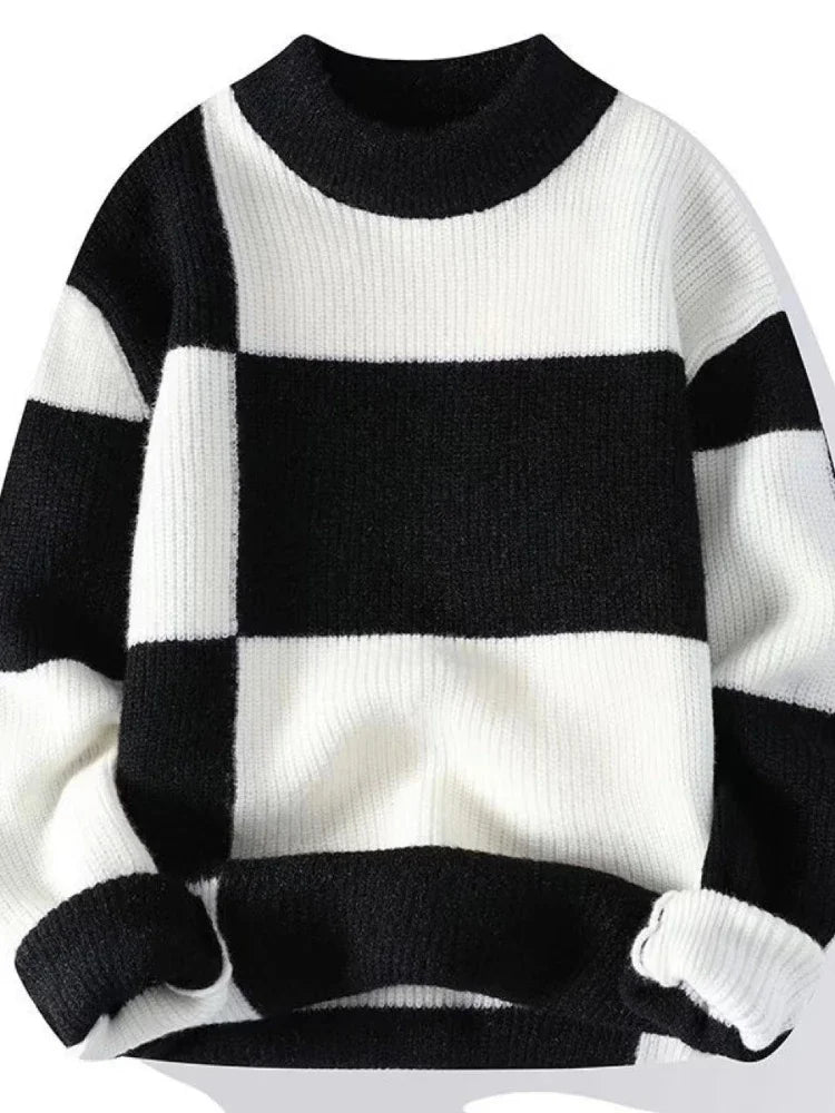 Aiden – Strickpullover mit langen Ärmeln