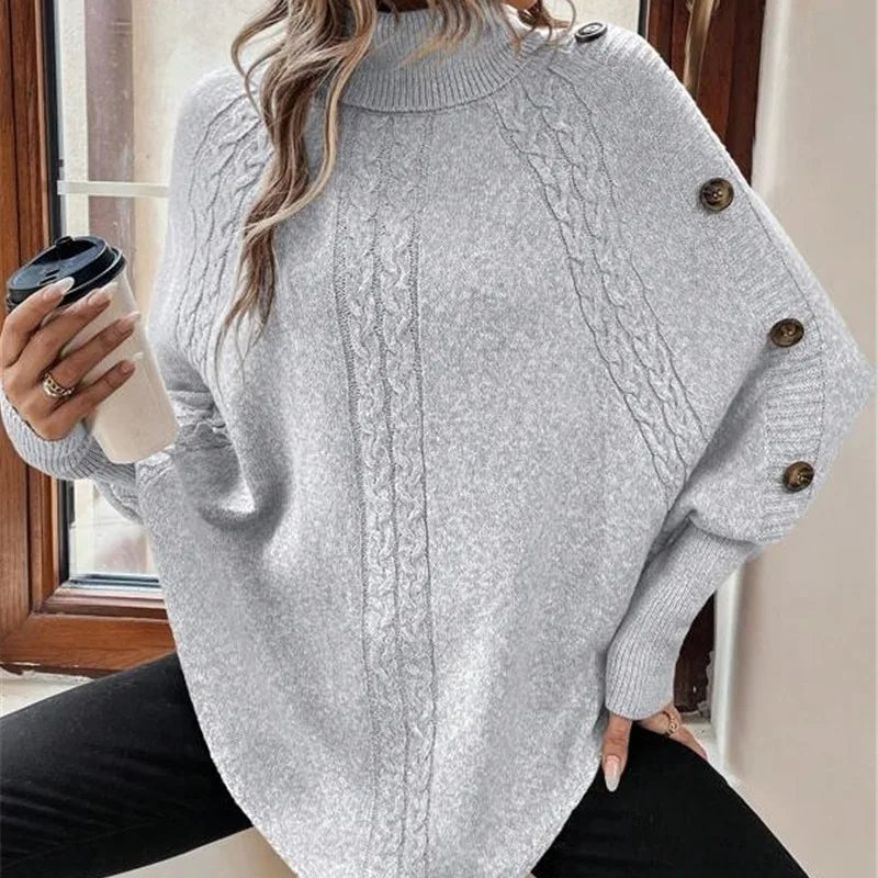 Imelda - Rollkragen-Strickpullover