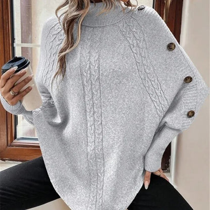 Imelda - Rollkragen-Strickpullover