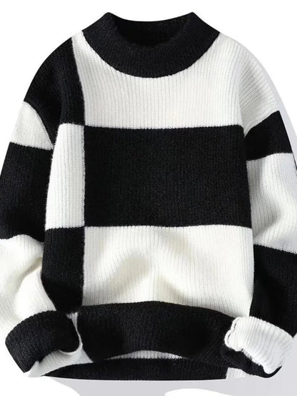 Aiden – Strickpullover mit langen Ärmeln