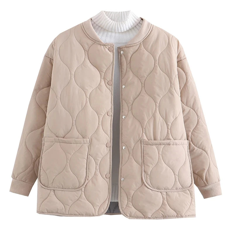 Cora – Weiche Steppjacke aus Baumwolle