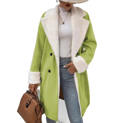 Julia – Weicher Mantel aus Kunstpelz